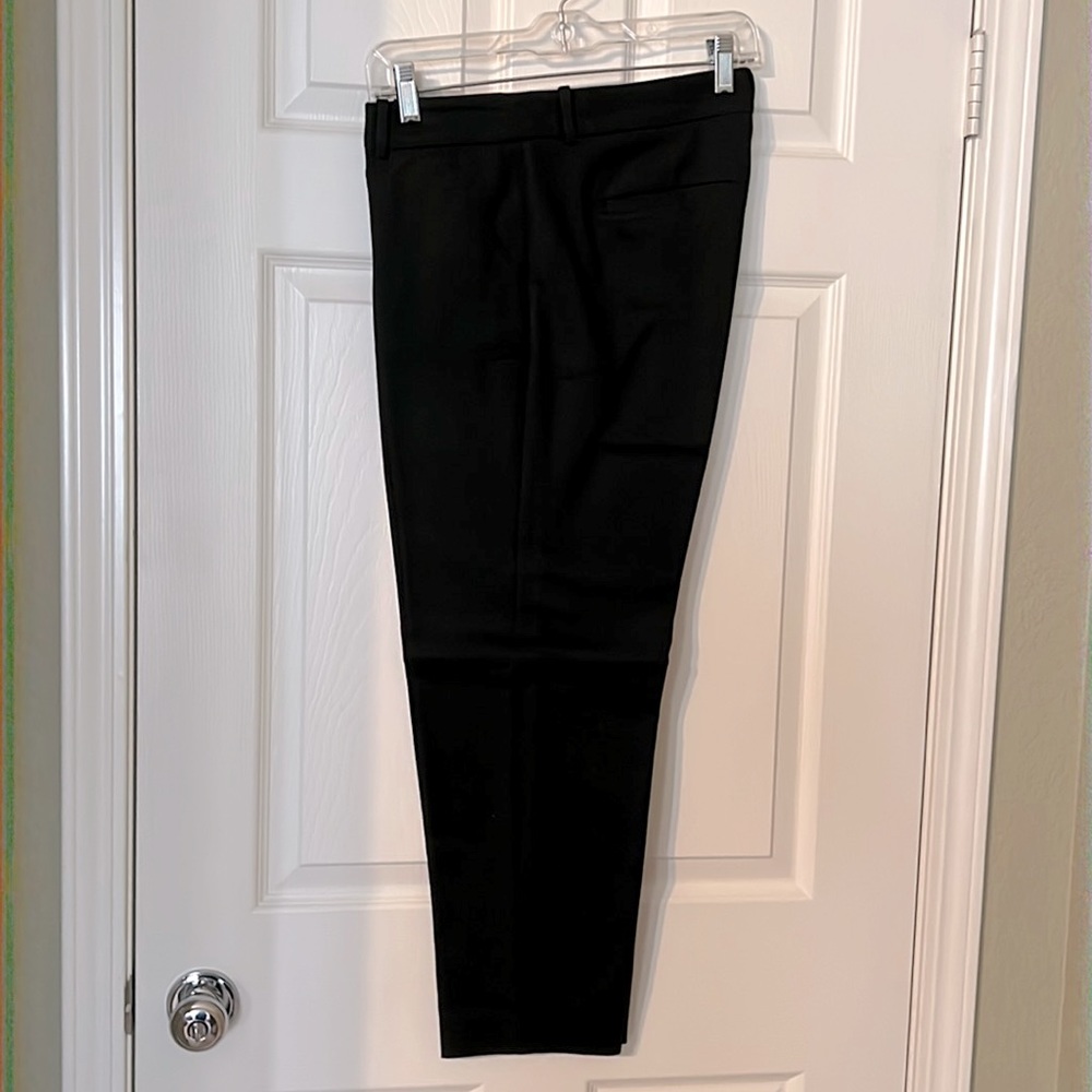 Merona Black Flat Front Dress Pant. Flat Front Ankle Length
